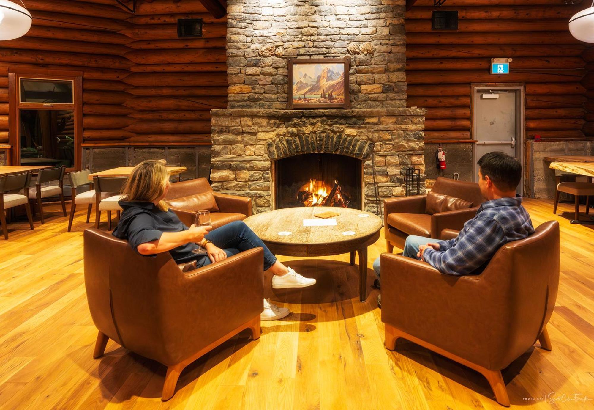 The Lodge At Bow Lake Lake Louise Buitenkant foto