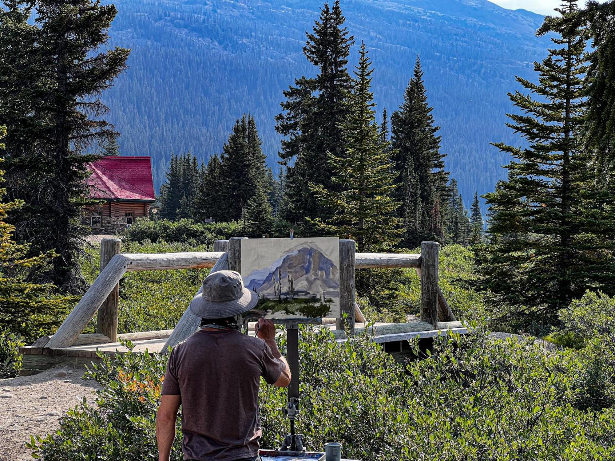 The Lodge At Bow Lake Lake Louise Buitenkant foto