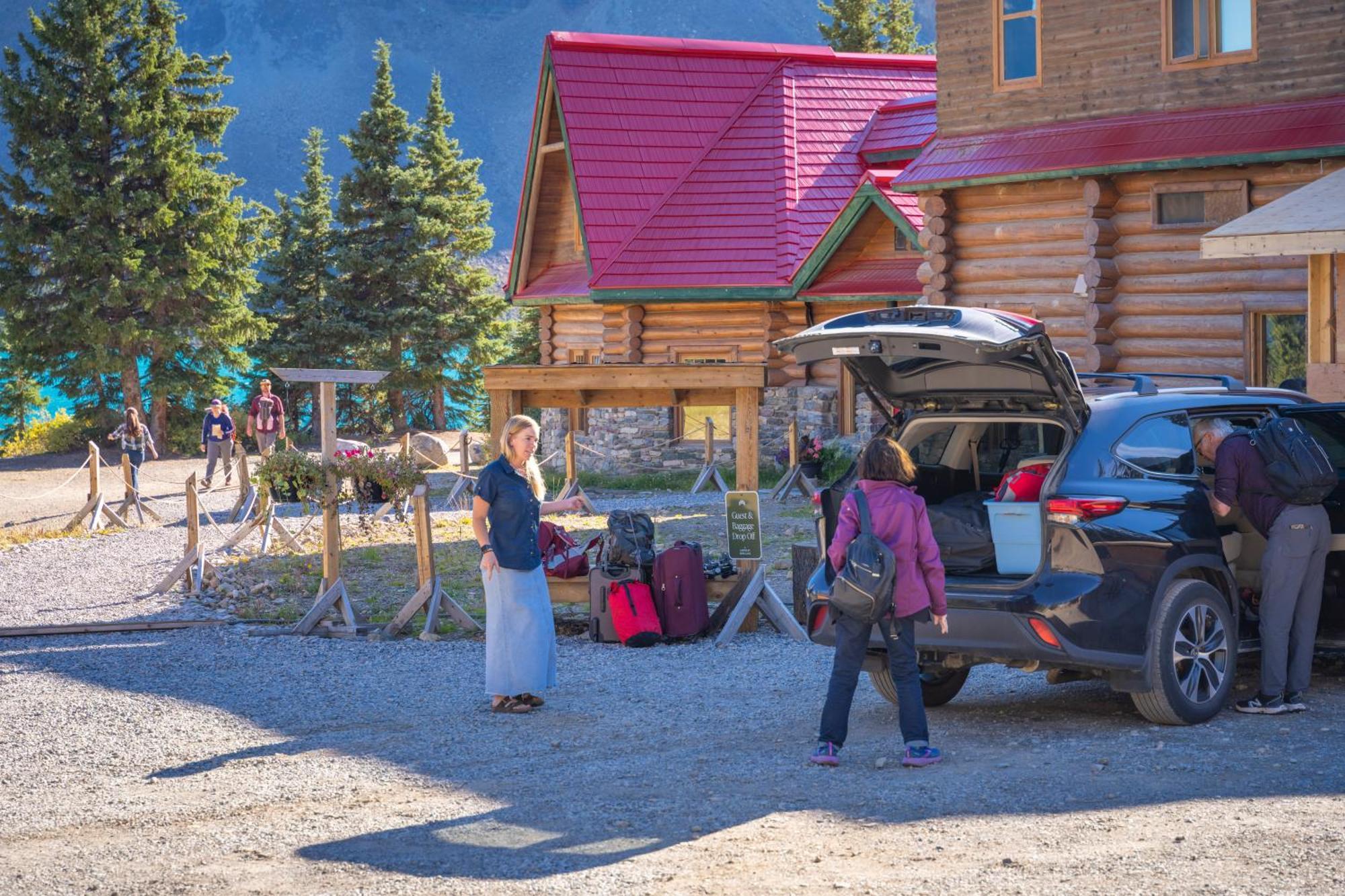 The Lodge At Bow Lake Lake Louise Buitenkant foto