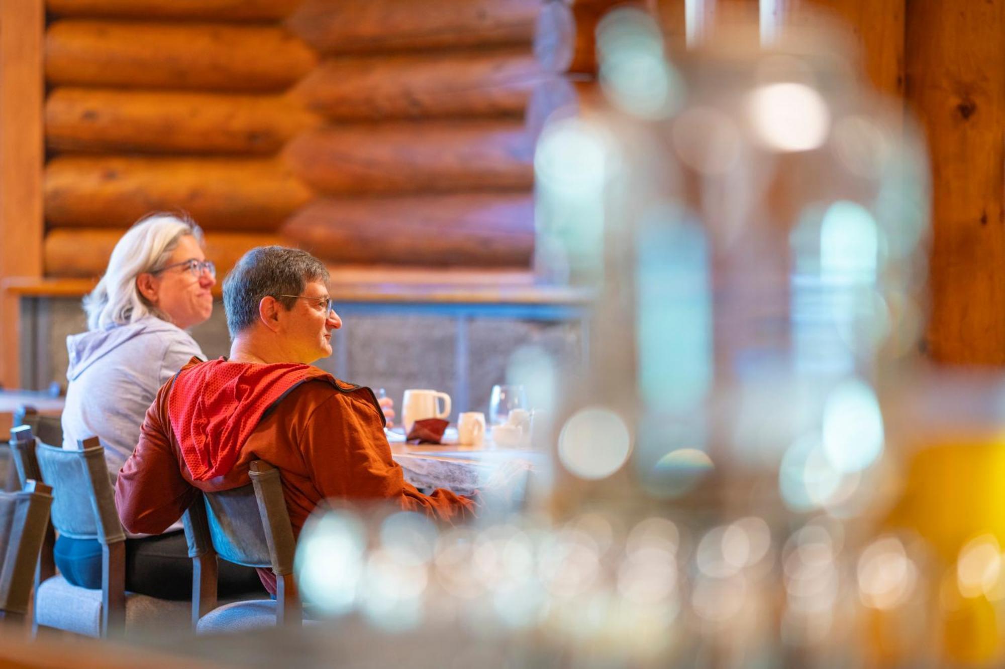 The Lodge At Bow Lake Lake Louise Buitenkant foto