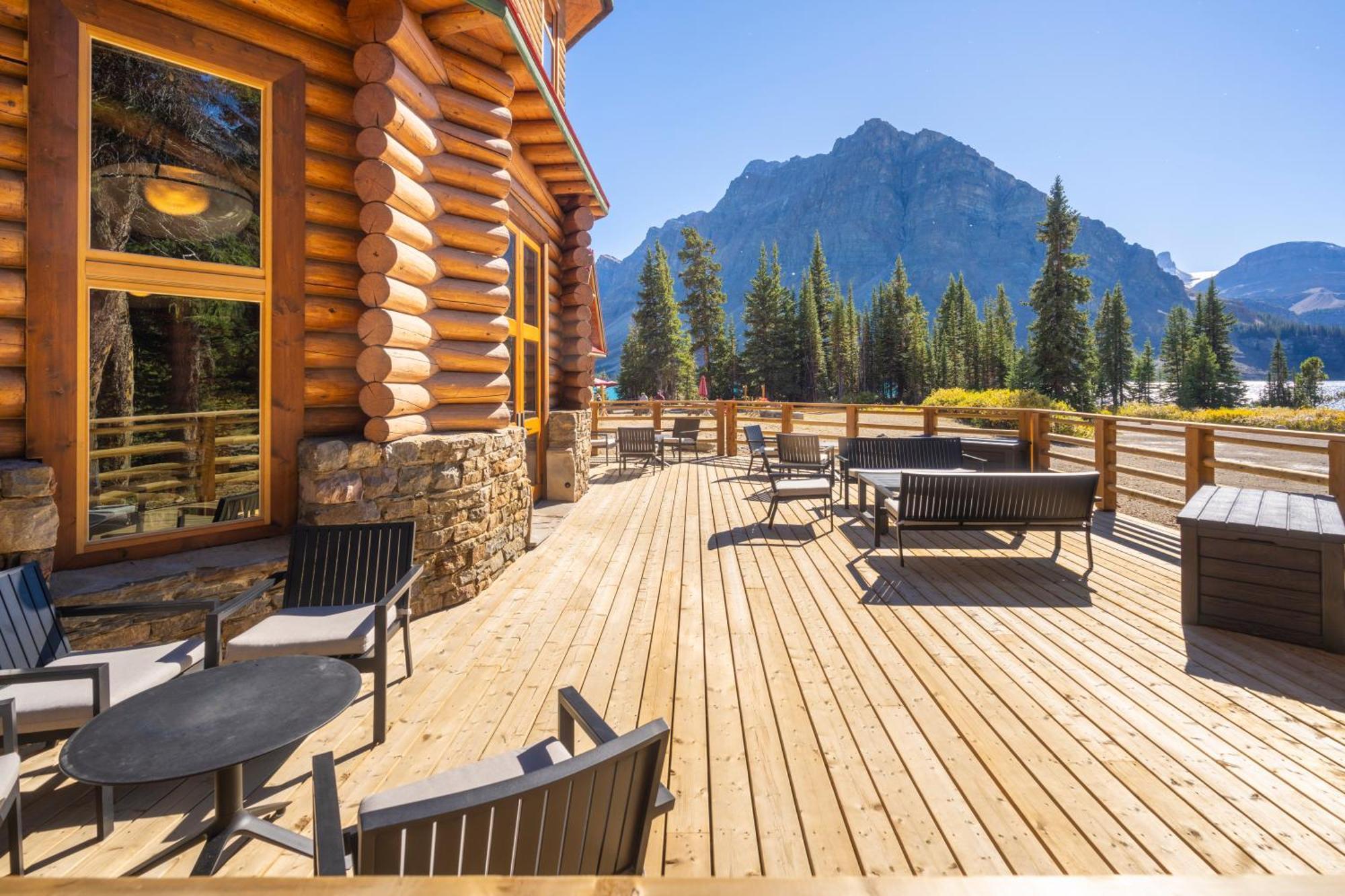 The Lodge At Bow Lake Lake Louise Buitenkant foto