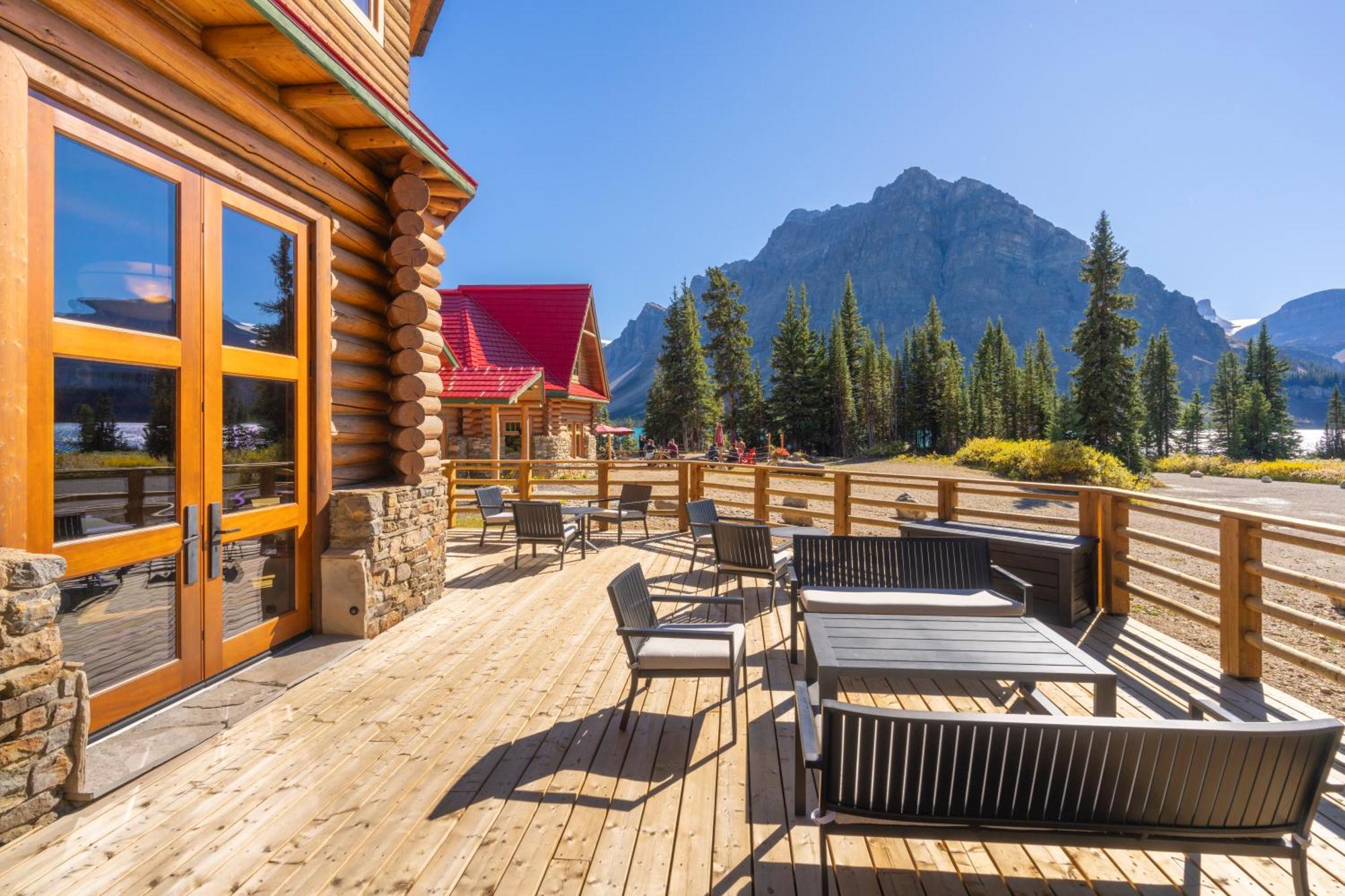 The Lodge At Bow Lake Lake Louise Buitenkant foto